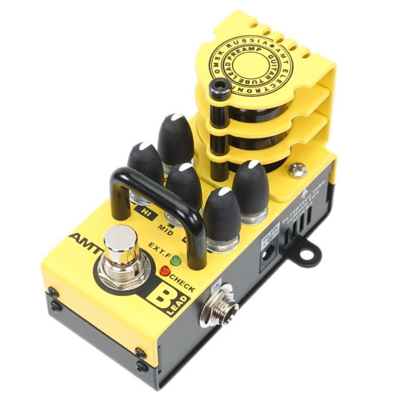 only pedals has bricks b-lead tube guitar preamp (bogner emulates) 56