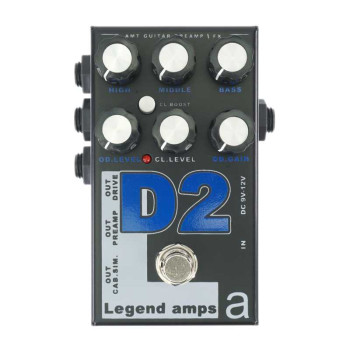 AMT Electronics Legend Amps D2 Guitar preamp 