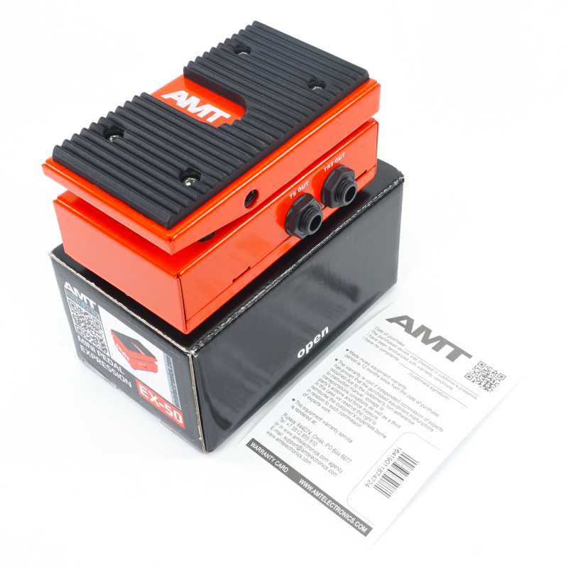 only pedals has amt electronics ex-50 passive expression pedal 54
