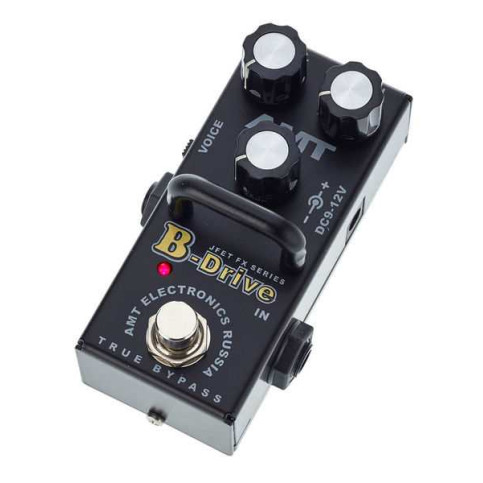 only pedals has amt electronics b-drive mini jfet distortion pedal 54