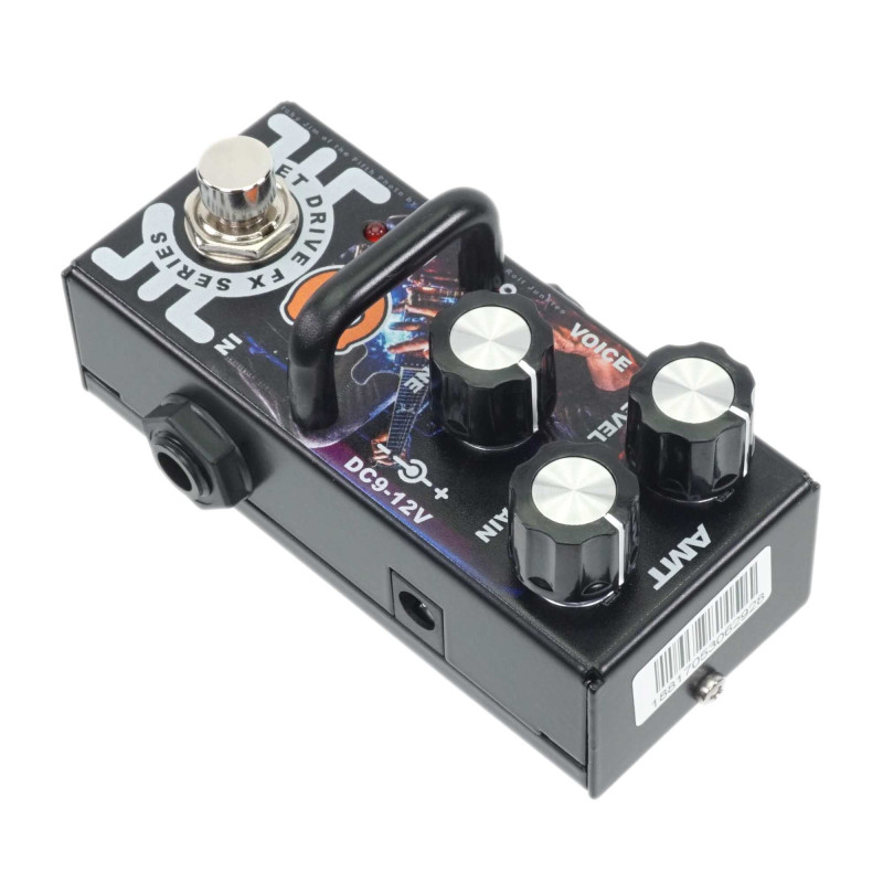 only pedals has amt electronics jfet c-drive mini distortion pedal 55
