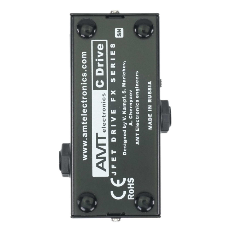 only pedals has amt electronics jfet c-drive mini distortion pedal 56