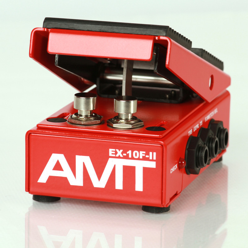 only pedals has amt electronics ex-10f-ii expression and footswitch pedal 57