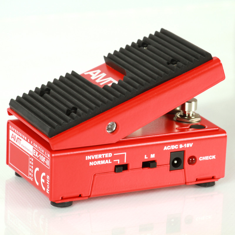 only pedals has amt electronics ex-10f-ii expression and footswitch pedal 55