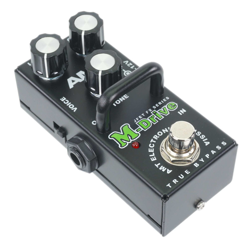 only pedals has amt electronics m-drive mini jfet distortion pedal 57