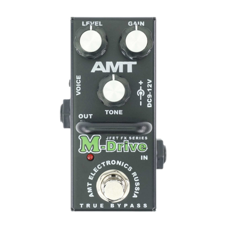only pedals has amt electronics m-drive mini jfet distortion pedal 53