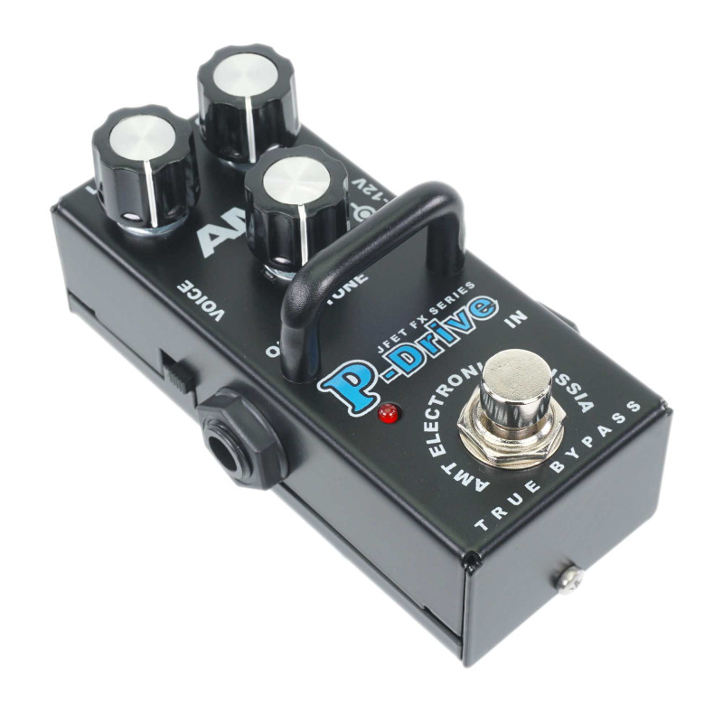 only pedals has amt electronics jfet p-drive mini distortion pedal 54