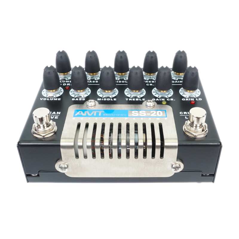 only pedals has amt electronics guitar vaccum tube preamplfier amt ss-20 59