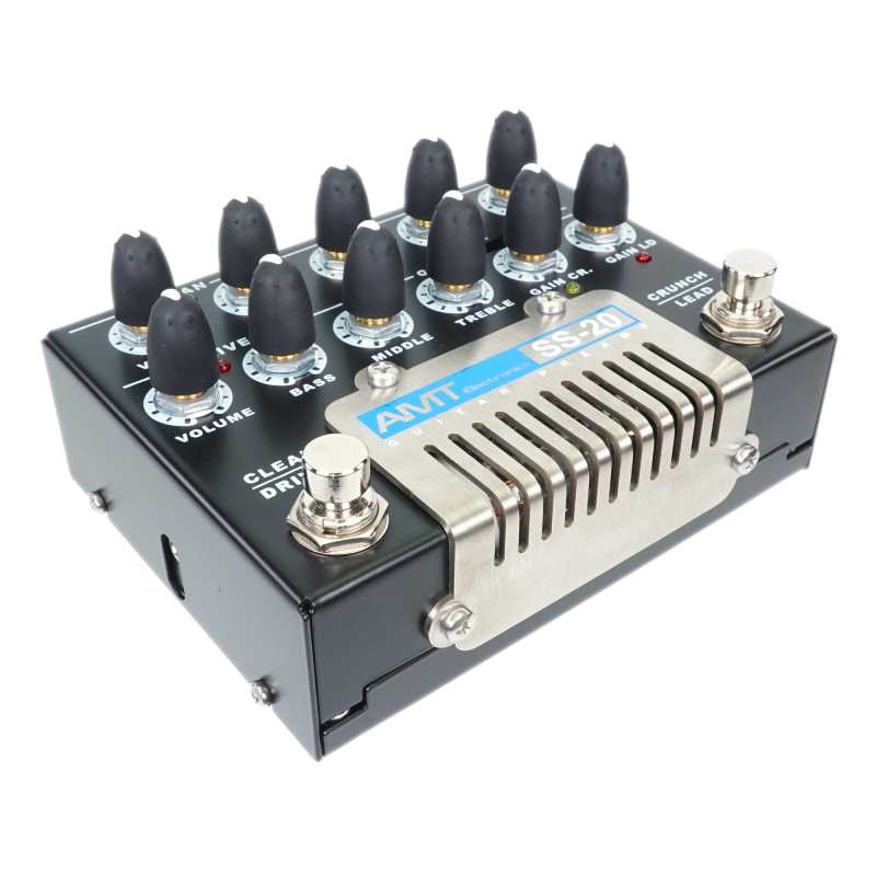 only pedals has amt electronics guitar vaccum tube preamplfier amt ss-20 58