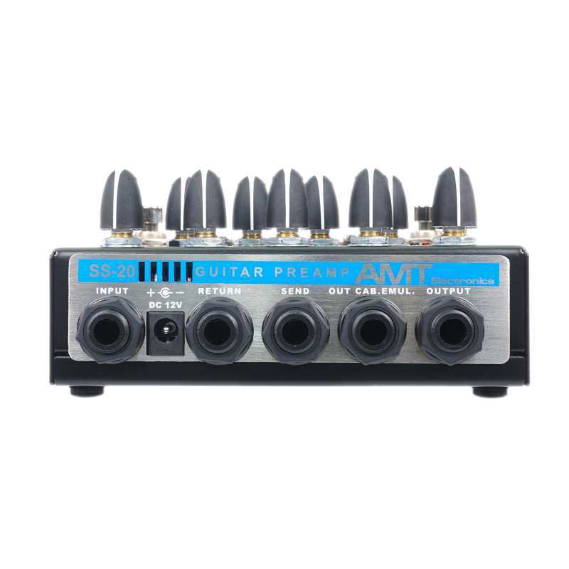 only pedals has amt electronics guitar vaccum tube preamplfier amt ss-20 56