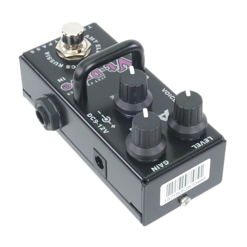 only pedals has amt electronics vt-drive mini jfet distortion pedal 57