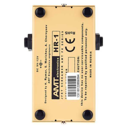 only pedals has amt electronics hr-1 jfet overdrive booster pedal 54