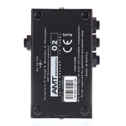 only pedals has amt electronics legend amps guitar p2 preamp (orange amps emulates) 58