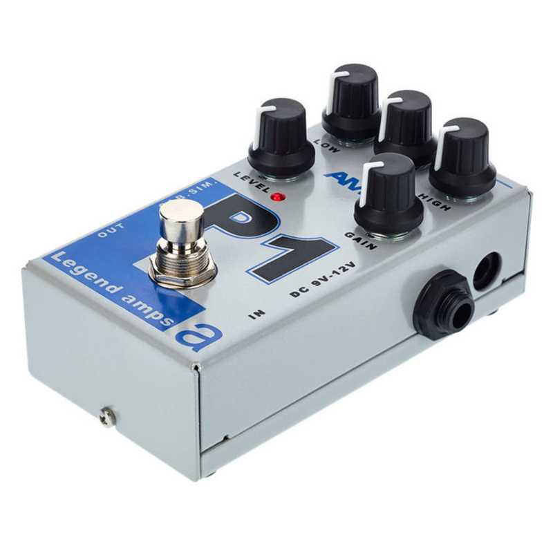 only pedals has amt electronics legend amps guitar p1 preamp (pv-5150 emulates) 55