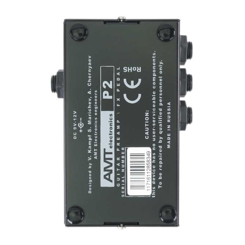 only pedals has amt electronics legend amps guitar p2 preamp (pv-5150 and 6505 emulates) 58