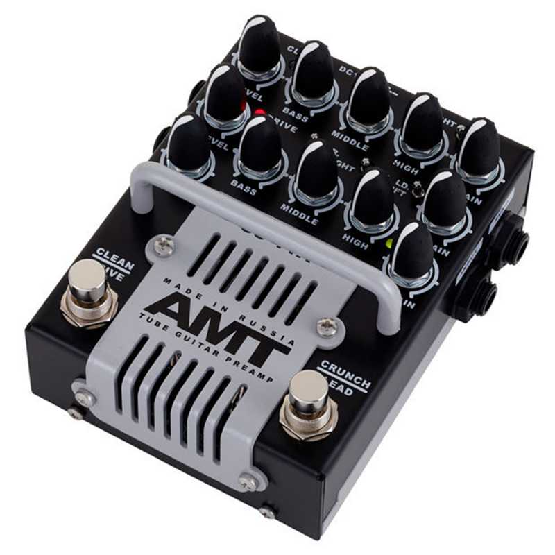 only pedals has amt electronics guitar vaccum tube preamplfier amt ss-11a 54