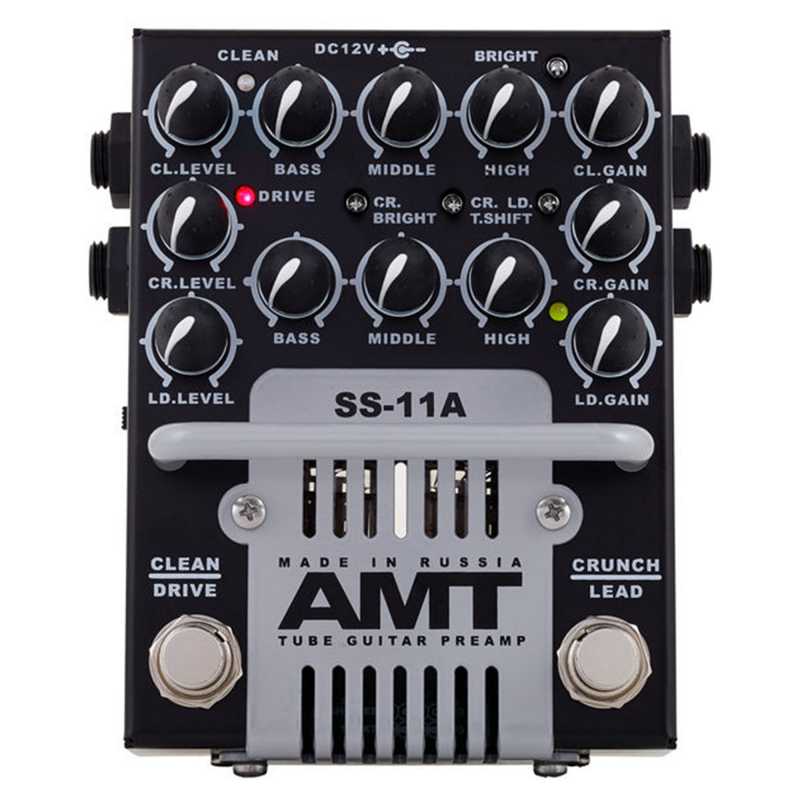 only pedals has amt electronics guitar vaccum tube preamplfier amt ss-11a 53