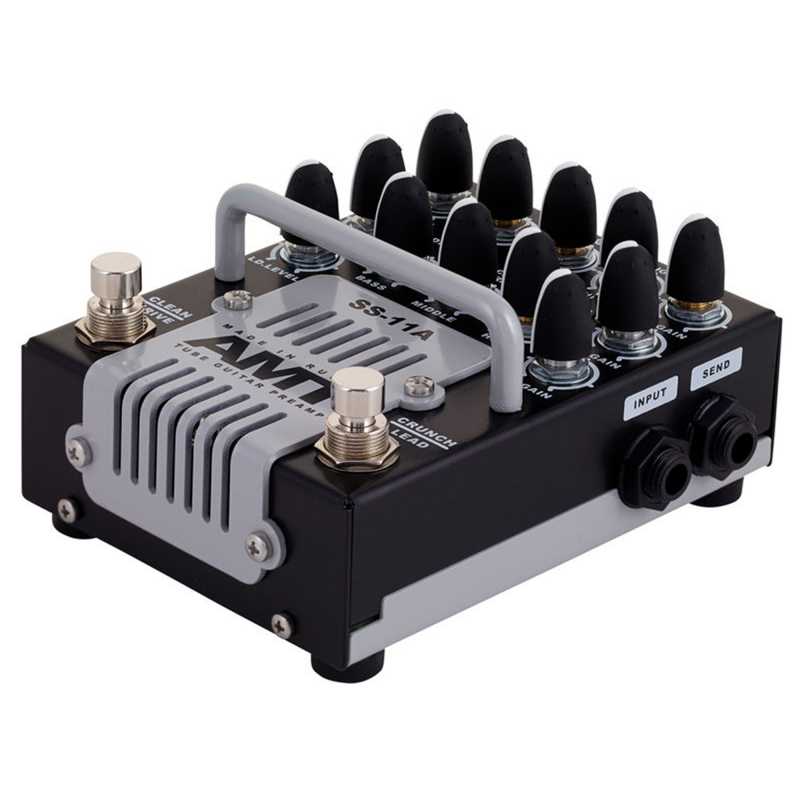 only pedals has amt electronics guitar vaccum tube preamplfier amt ss-11a 56