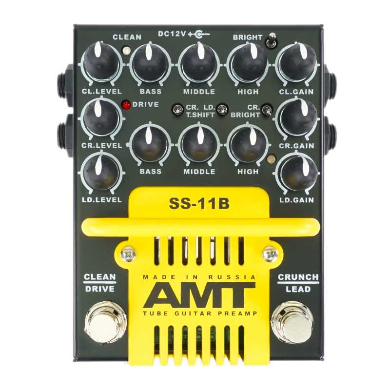 only pedals has guitar vaccum tube preamplfier amt ss-11b 53