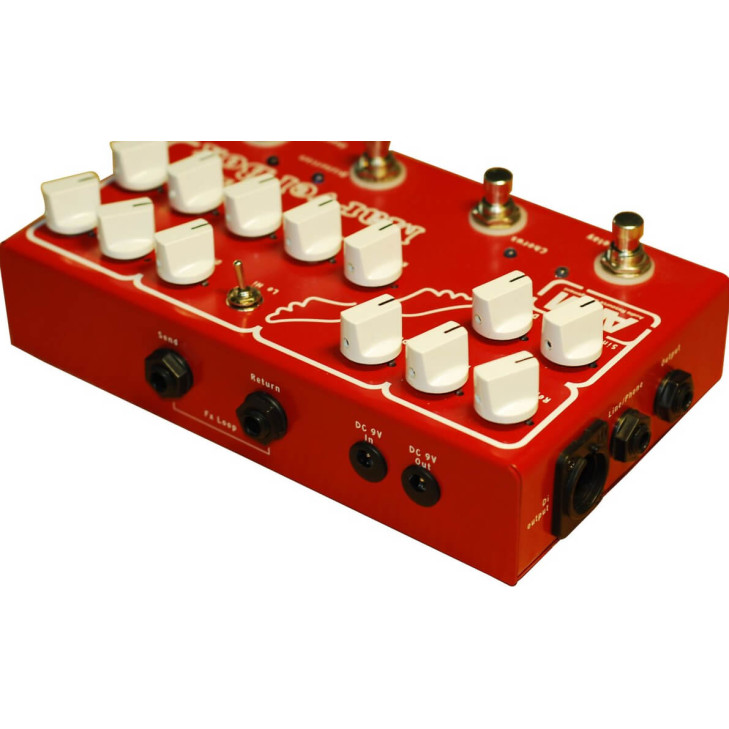 only pedals has arm analog multi effect guitar pedal with cabinet simulator 54
