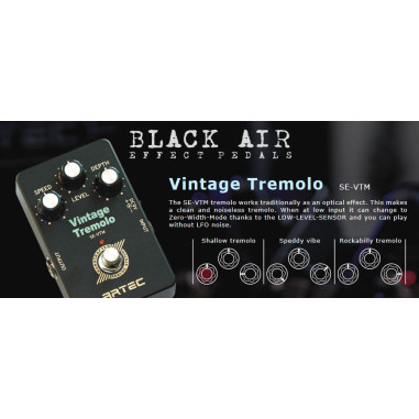 only pedals has artec se-vtm analog vintage tremolo pedal 54