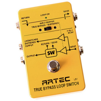 Artec LS1 True Bypass Single Channel Loop Switch