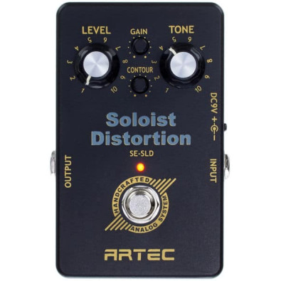 only pedals has artec soloist distortion guitar pedal for solo players 53