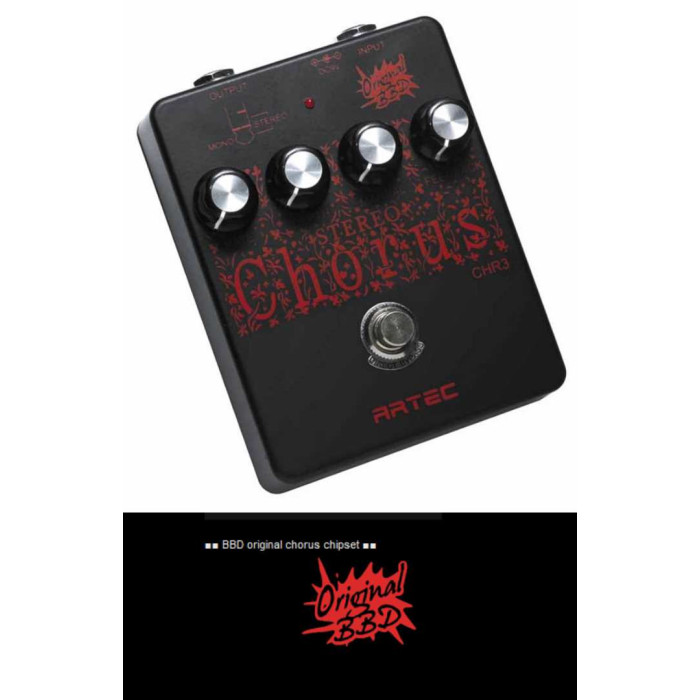 only pedals has artec chr-3 stereo analog chorus pedal 54