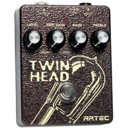 only pedals has artec twinhead crunch distortion pedal 53