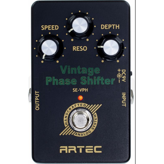 only pedals has artec se-vph analog vintage phase shifter pedal 53