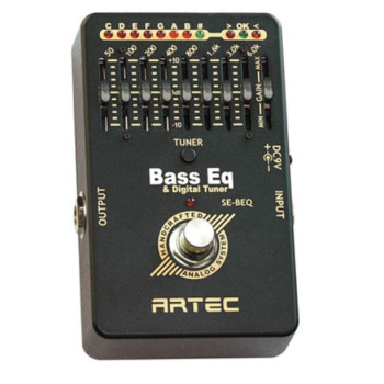 Artec Bass Graphic Equalizer with Chromatic Tuner