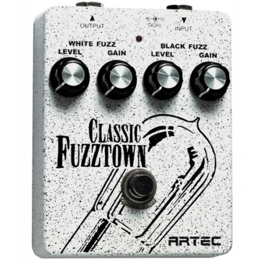 only pedals has artec fuzztown fzt-1classic fuzz pedal 53