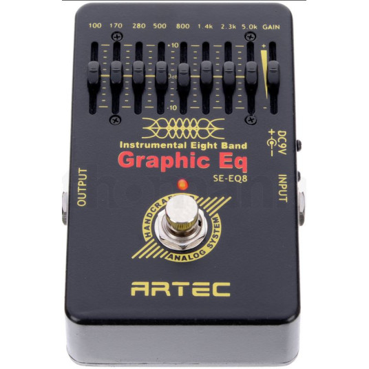 only pedals has artec se-eq8 graphic equalizer pedal 53