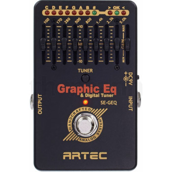 Artec Graphic Equalizer with Chromatic Tuner