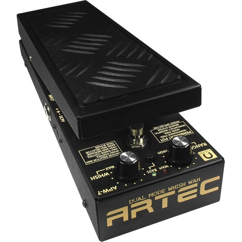 only pedals has artec apw-7 dual mode wah pedal for bass and guitar 53