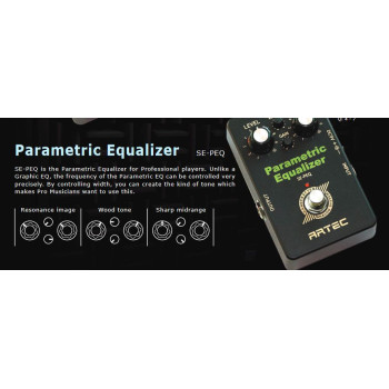 only pedals has artec se-peq parametric equalizer pedal 54