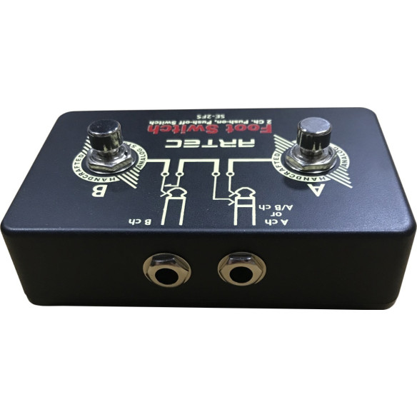only pedals has artec se-2fs 2 channel amplifier foot switch 54