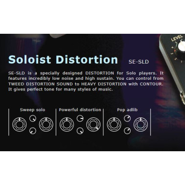 only pedals has artec soloist distortion guitar pedal for solo players 54