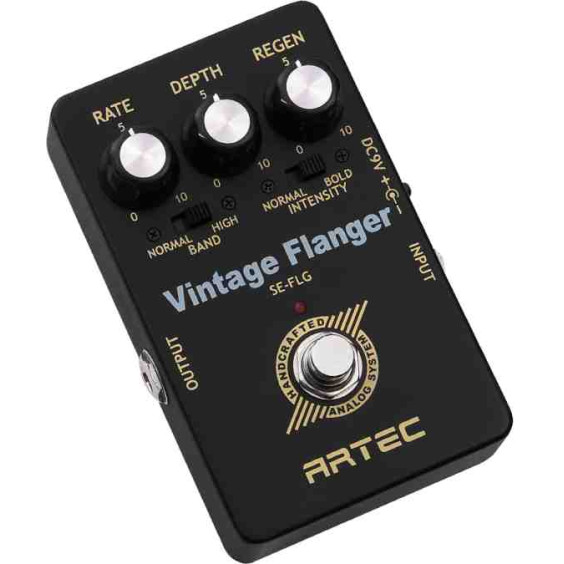 only pedals has artec vintage flanger effect pedal 53
