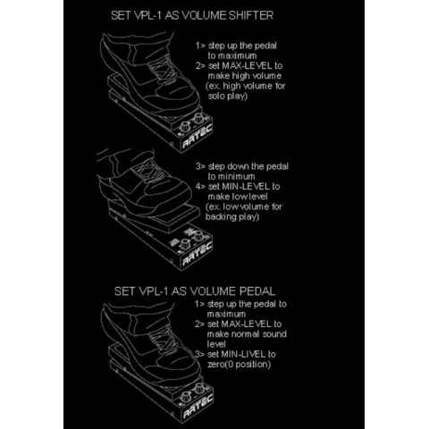 only pedals has artec vpl-1 boost active volume pedal for bass and guitar 57