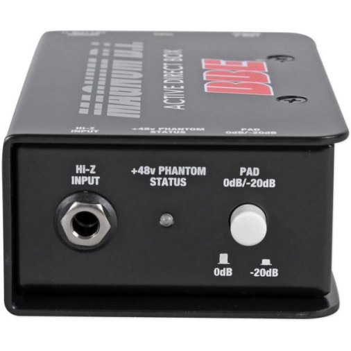 only pedals has bbe magnum di professional active guitar, bass, keyboard direct box 57