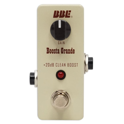 only pedals has bbe boosta grande analog booster guitar pedal 53
