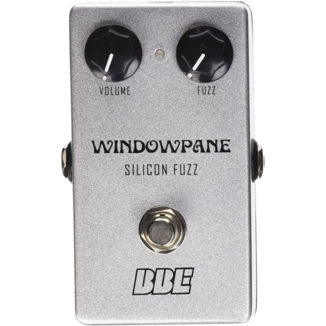 only pedals has the bbe sound windowpane wp-69 stomp box offers vintage germanium fuzz tone with modern silicon reliability 53