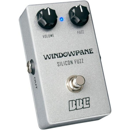 only pedals has the bbe sound windowpane wp-69 stomp box offers vintage germanium fuzz tone with modern silicon reliability 54