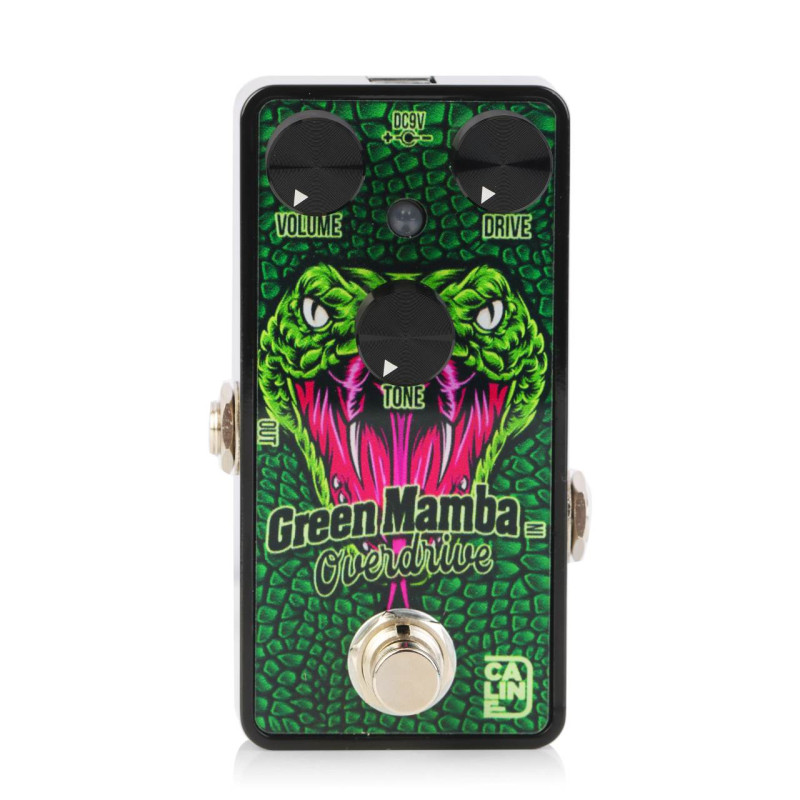 only pedals has caline g-002 green mamba drive 53