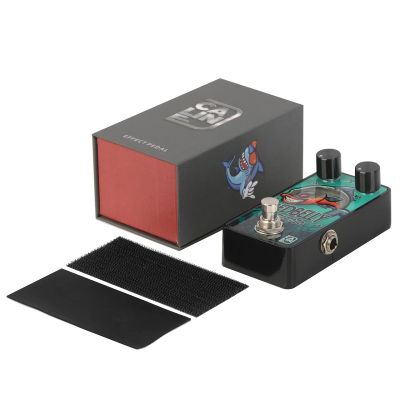 only pedals has caline g-007 red belly tremolo pedal 55