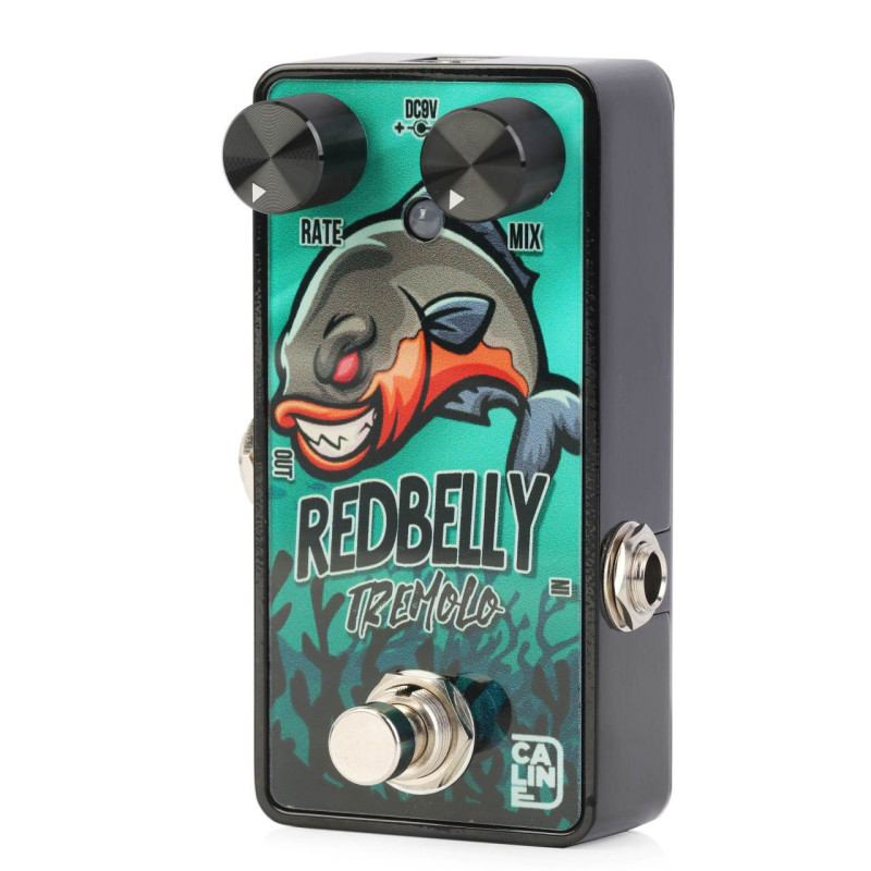 only pedals has caline g-007 red belly tremolo pedal 54