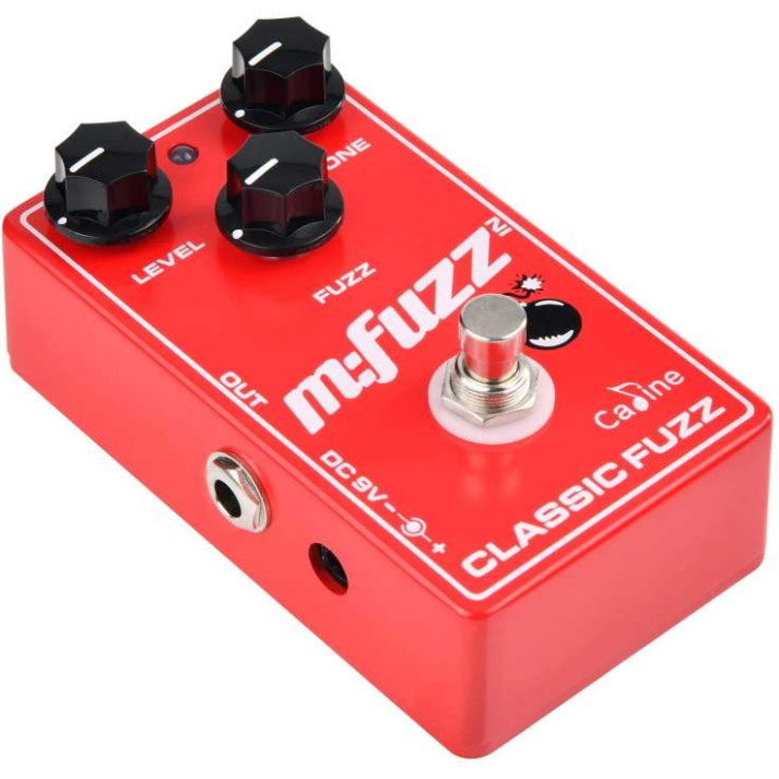 only pedals has caline cp504 m:fuzz classic fuzz pedal 55
