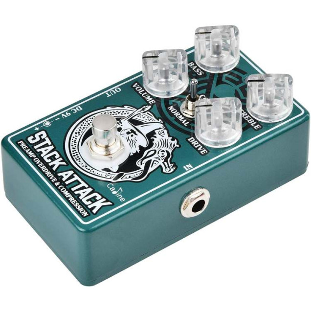 only pedals has caline cp-509 stack attack"overdrive compressor guitar effect pedal 54