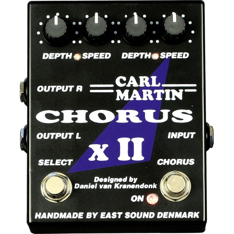 only pedals has carl martin chorus xii dual chorus 53
